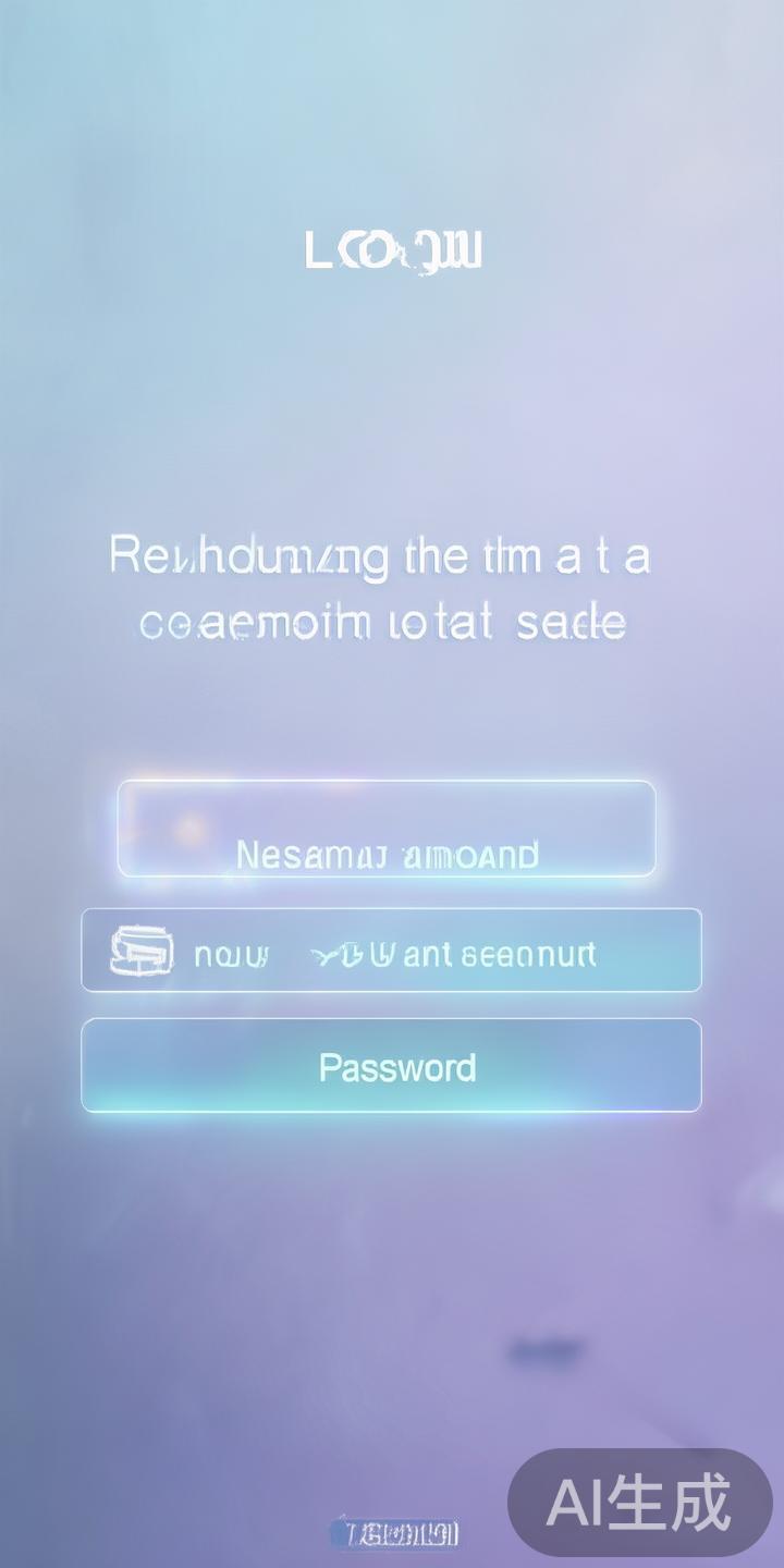 登录操作
建议使用已注册的账号登录，确保个人数据